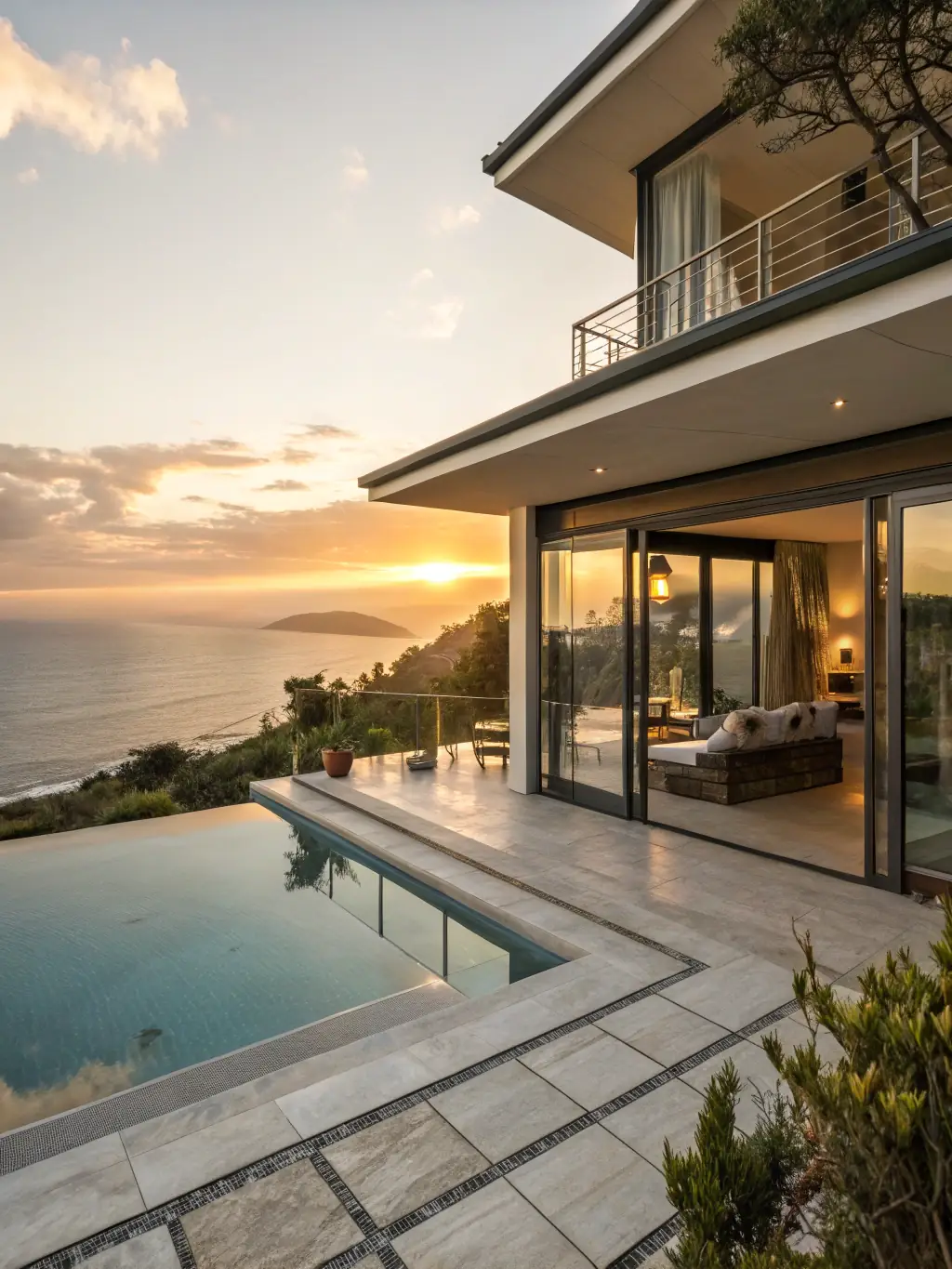 A luxurious villa with a swimming pool, showcasing OASIS NOOR's expertise in high-end property sales and rentals.